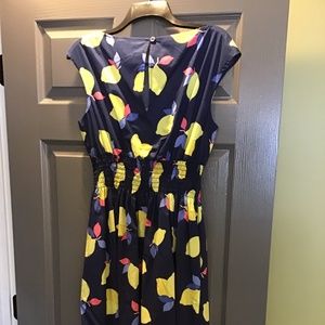 Kate Spade lemon print dress